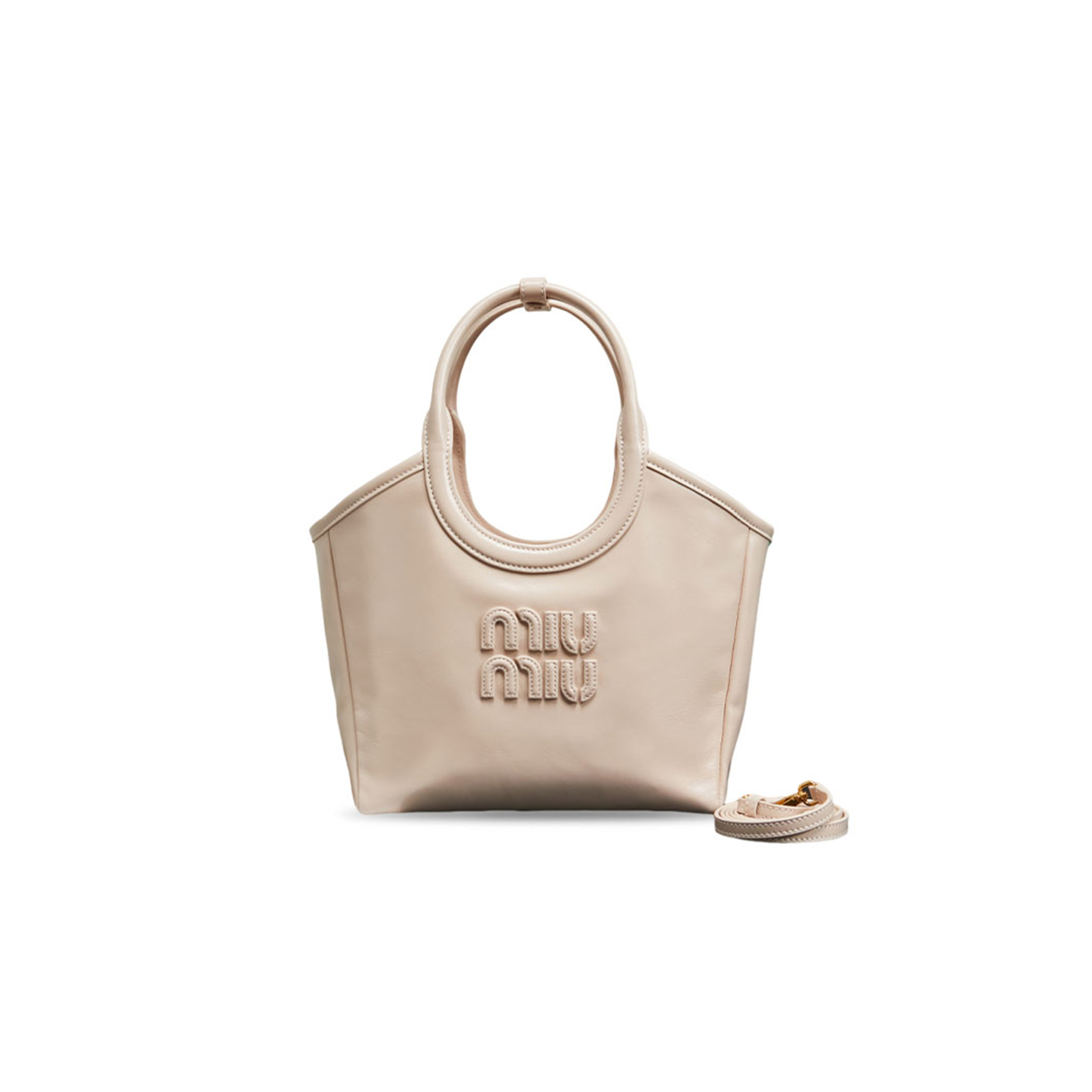 MIU MIU IVY LEATHER BAG 5BA284 (23.5*22*12cm)